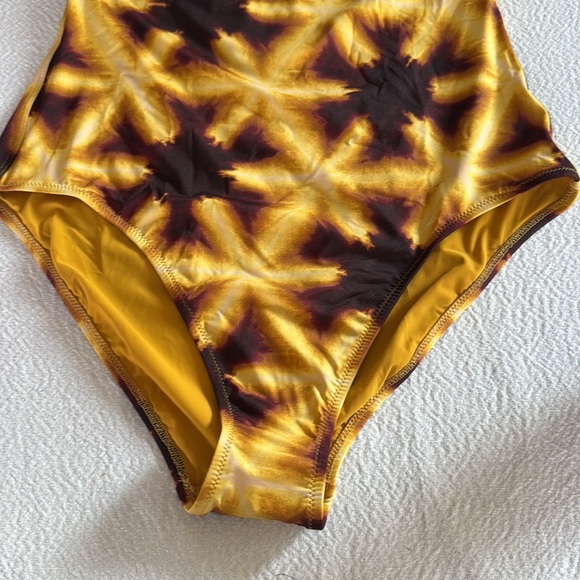 Ulla Johnson Monterey Strapless One-Piece Swimsuit, Size Large, $360 - Picture 8 of 12